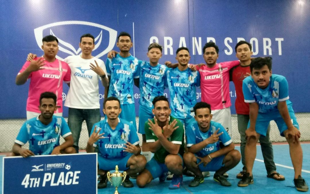 DWFC Raih Juara 4 pada Mizuno University Futsal Turnamen 2018