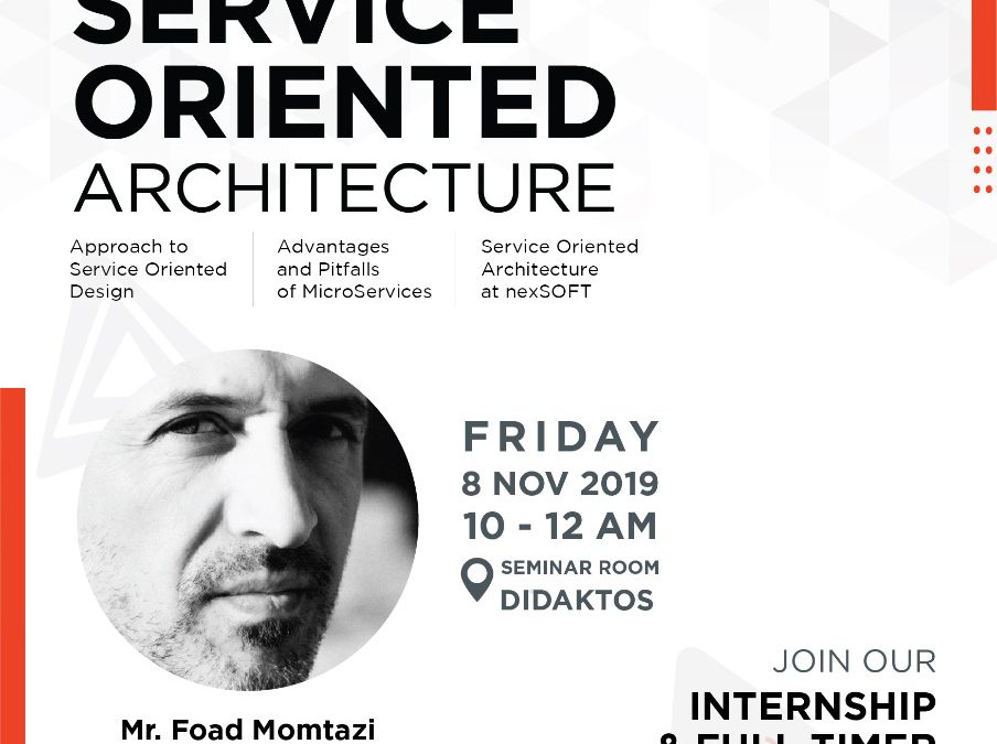 Public Lecture: Service Oriented Architecture