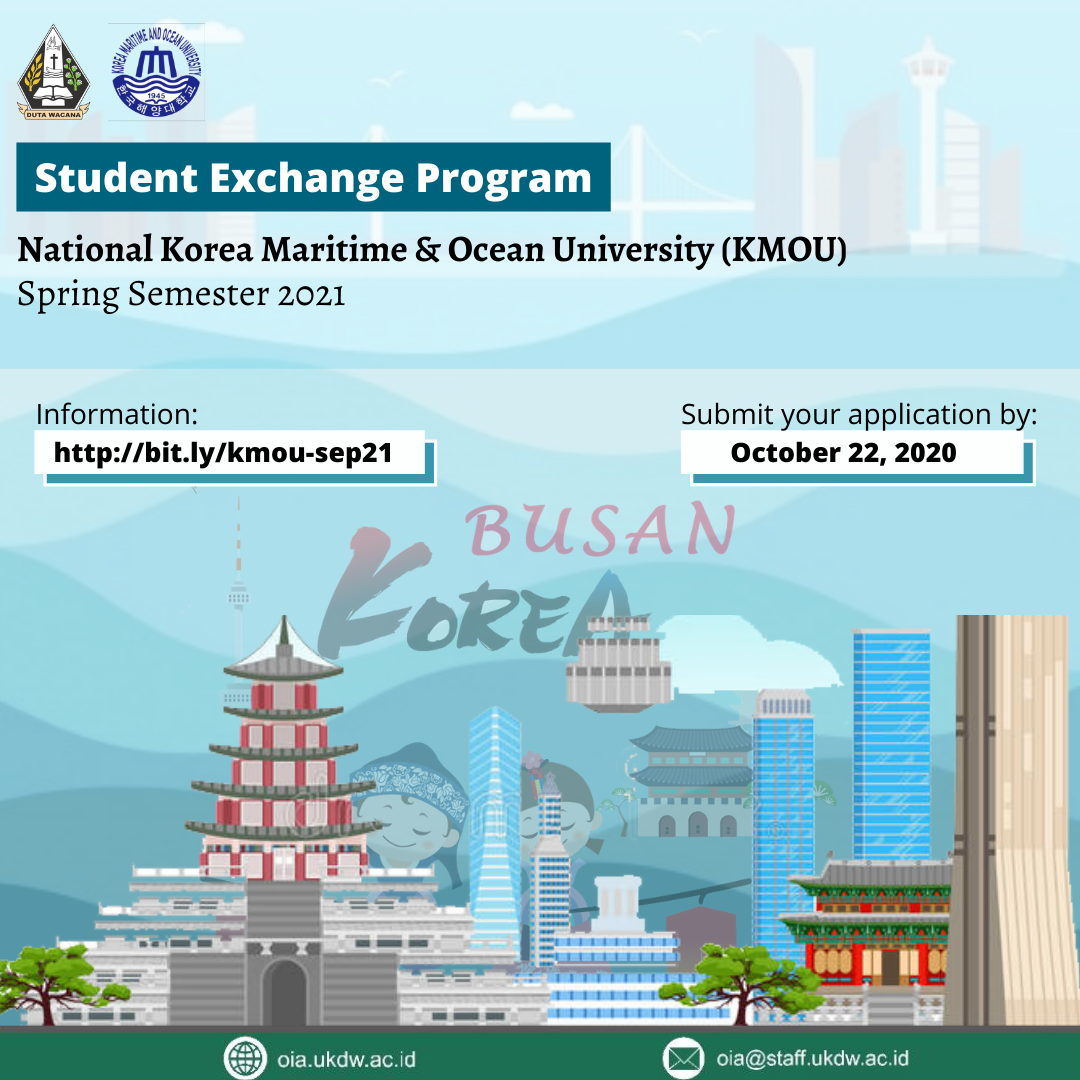 Student Exchange Program Kmou | Ukdw