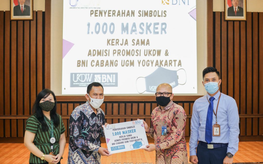 Bantuan 1.000 Masker Ukdw & Bni | Ukdw