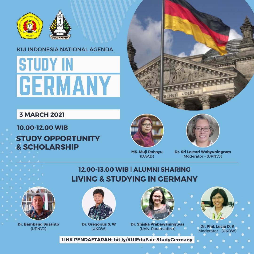 Info Session & Alumni Sharing Study In Germany | Ukdw