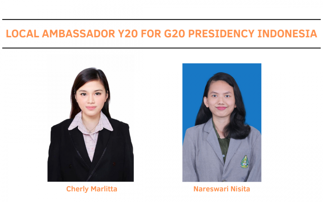 Local Ambassador Y20 for G20 Presidency Indonesia