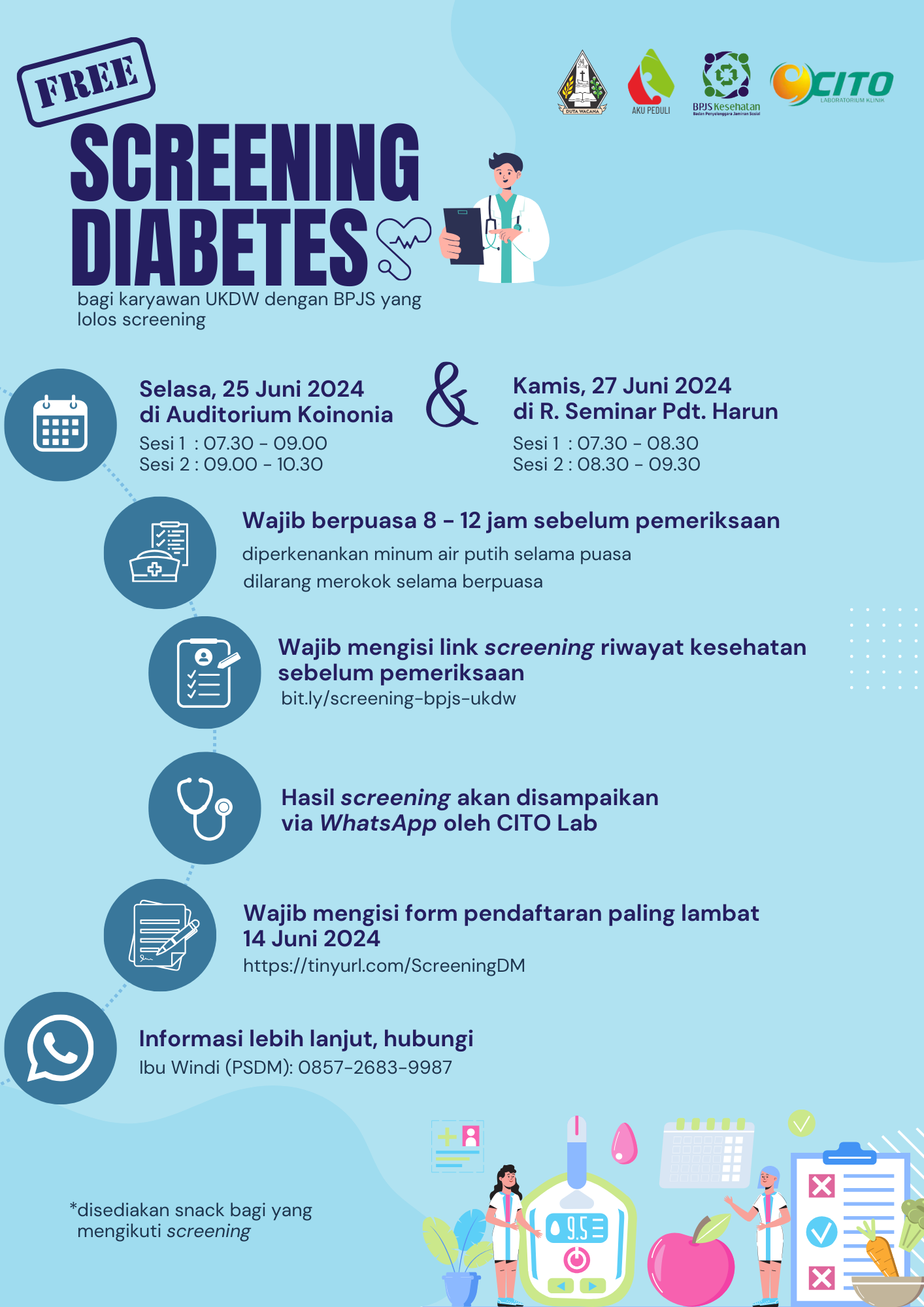 Screening Diabetes Melitus | UKDW
